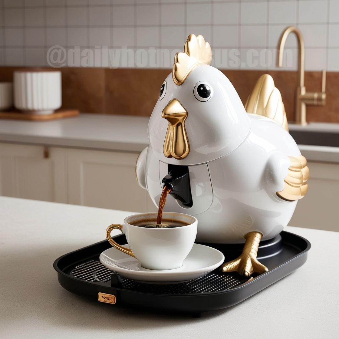 Chicken Coffee Maker