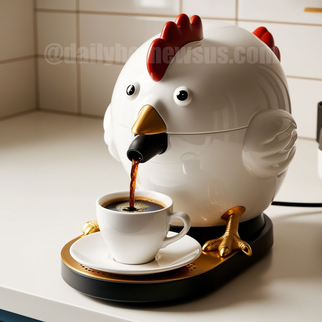 Chicken Coffee Maker