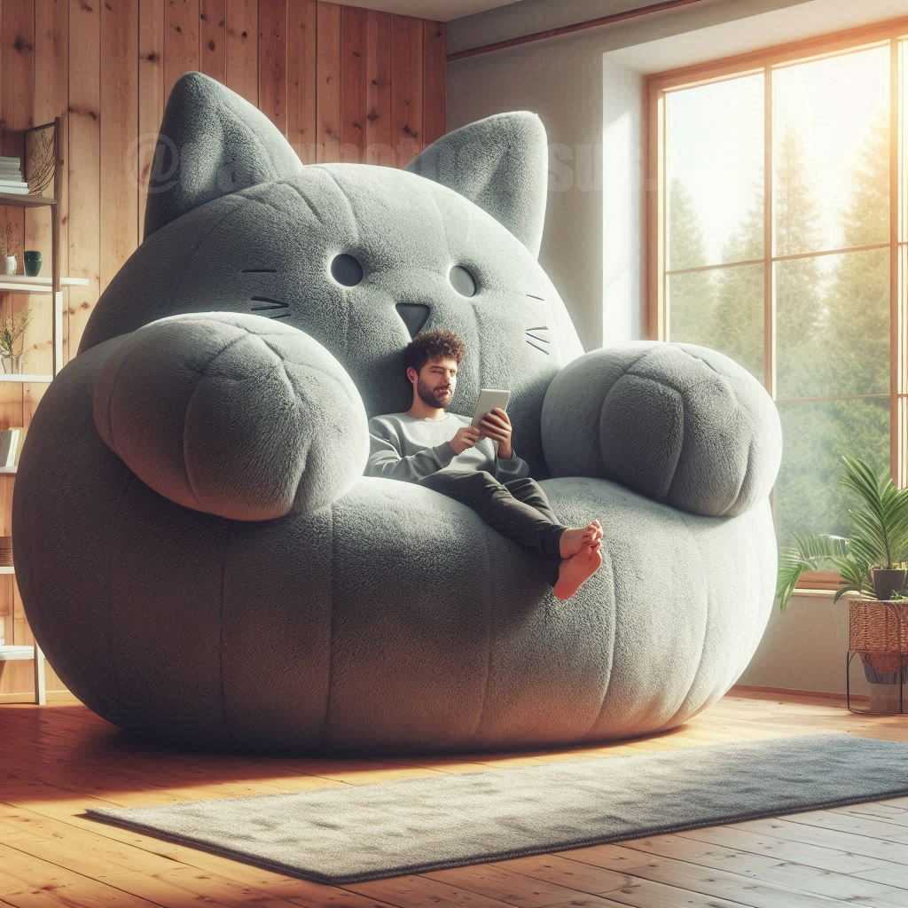 Giant Cat Lounger