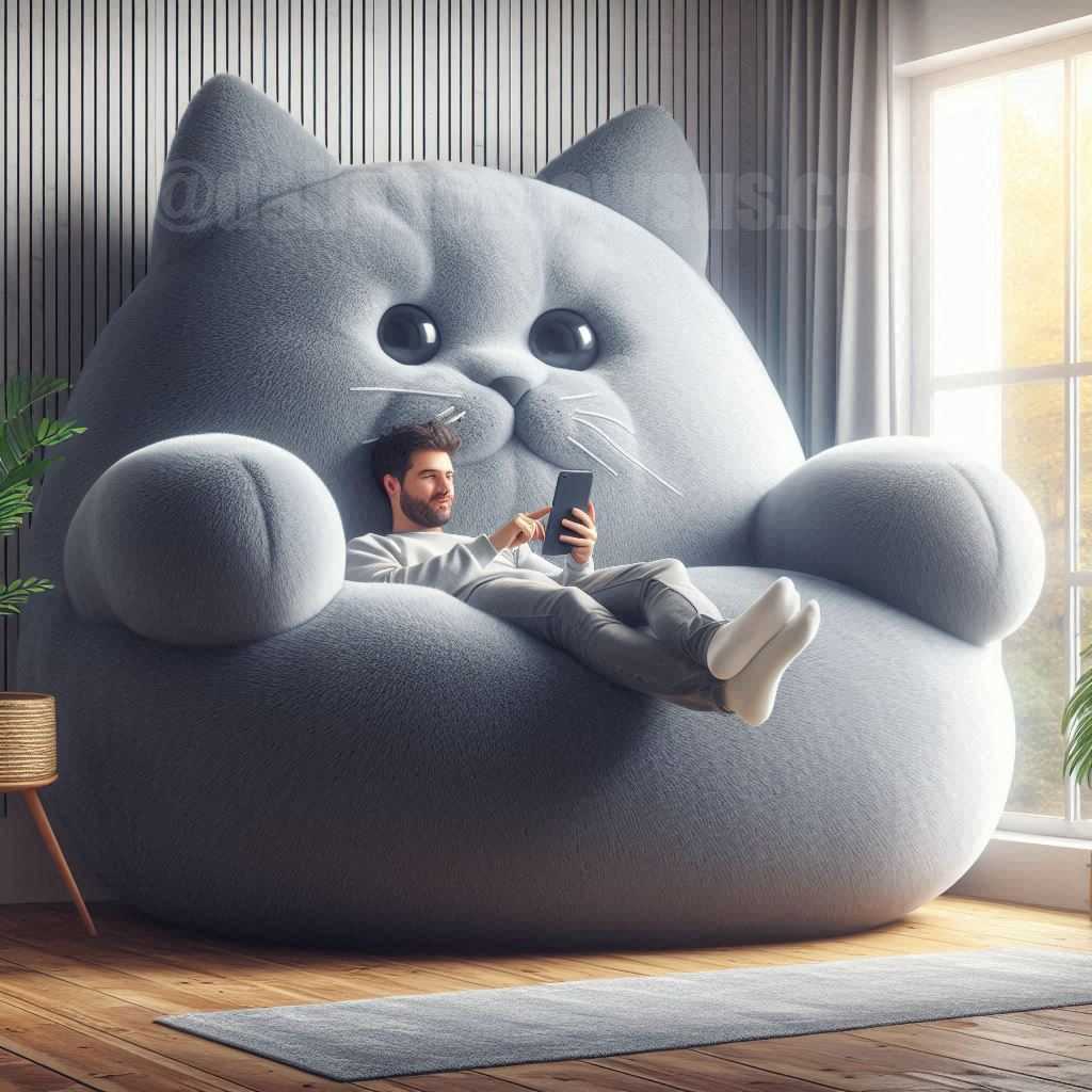 Giant Cat Lounger