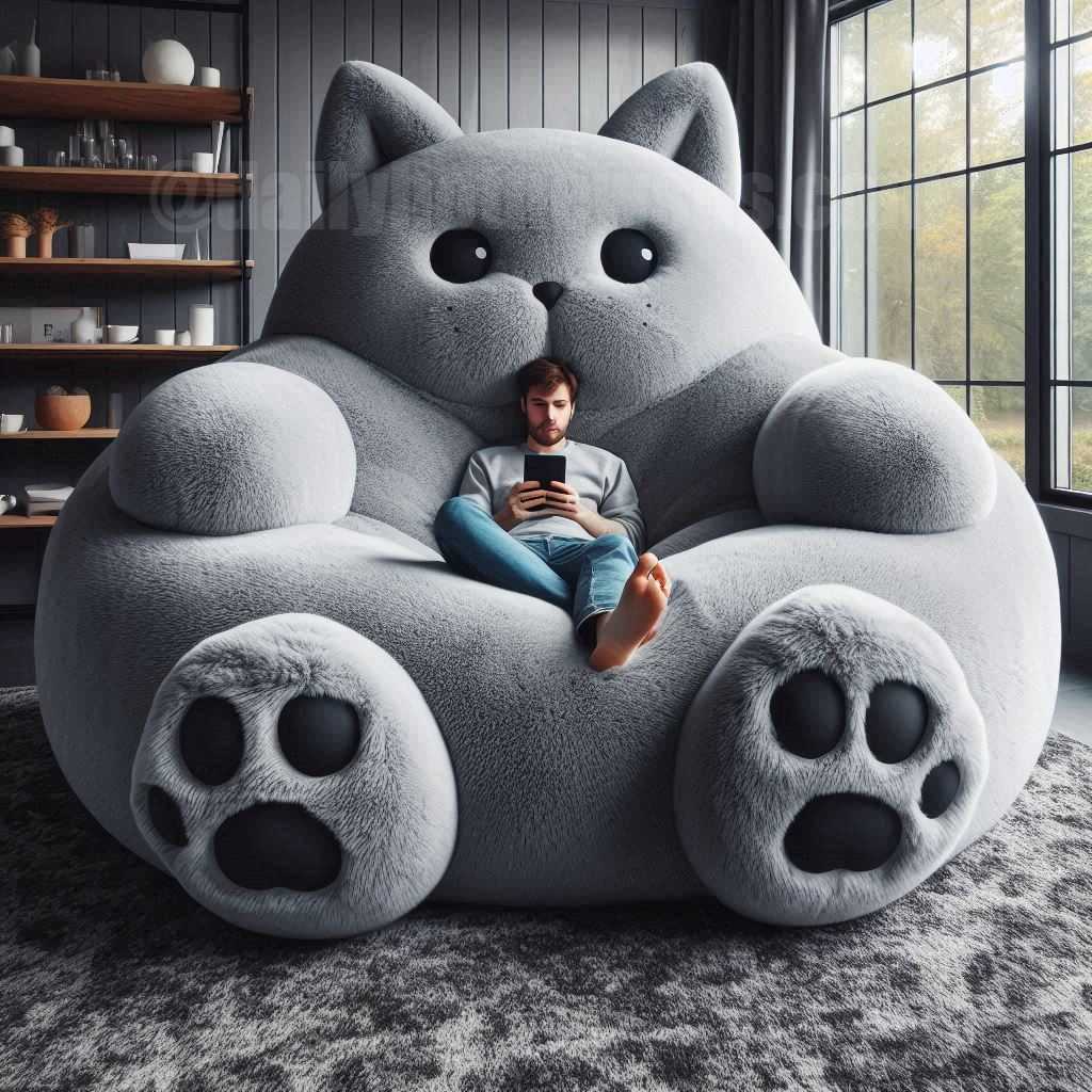 Giant Cat Lounger