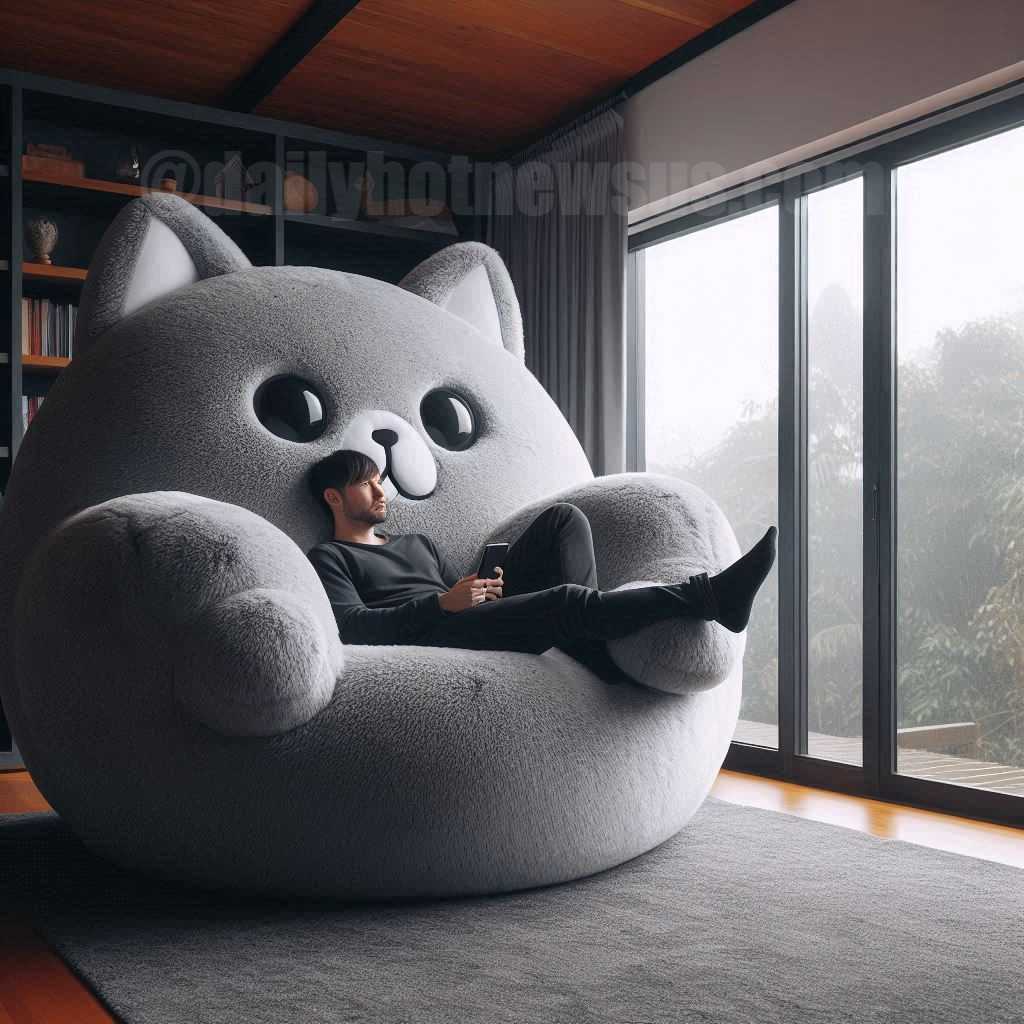 Giant Cat Lounger