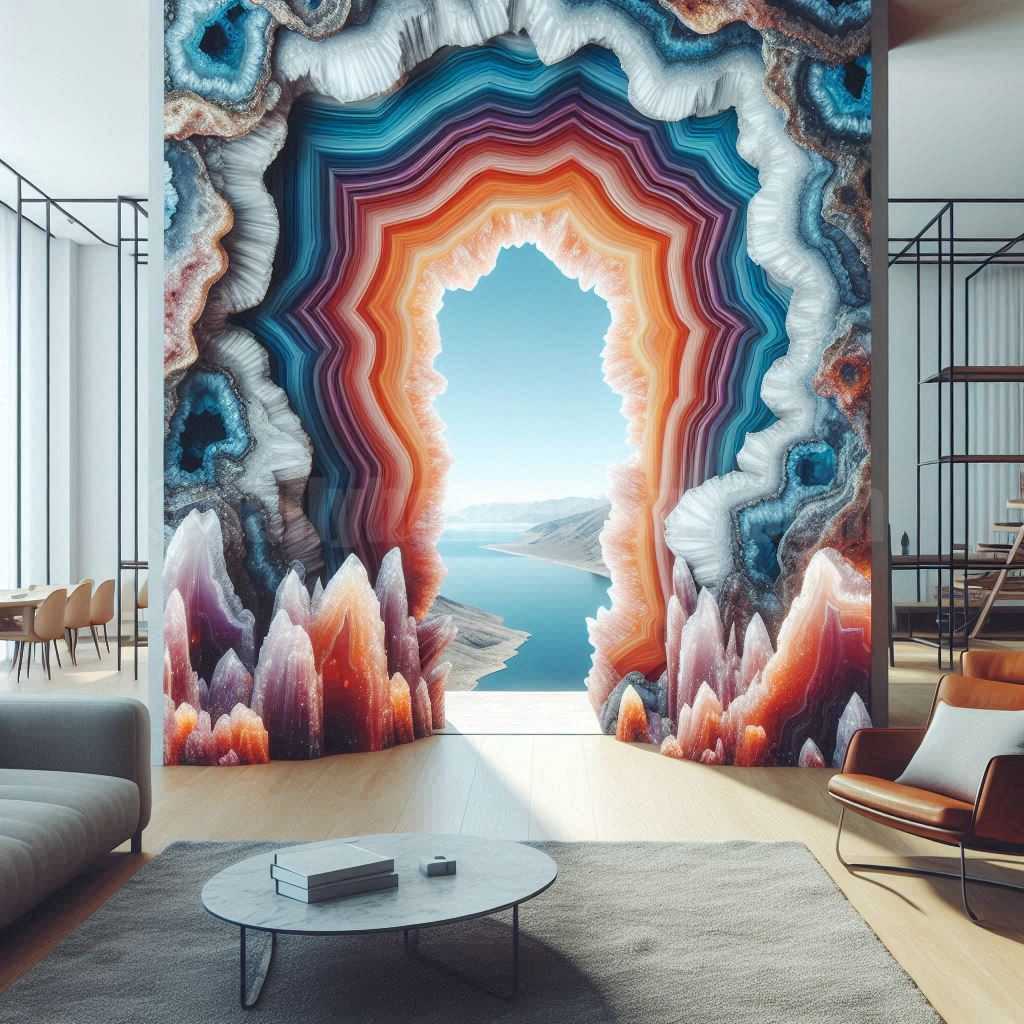 Giant Geode Doorway