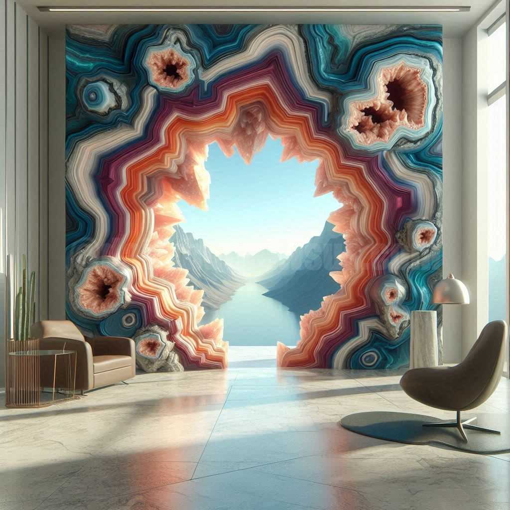 Giant Geode Doorway