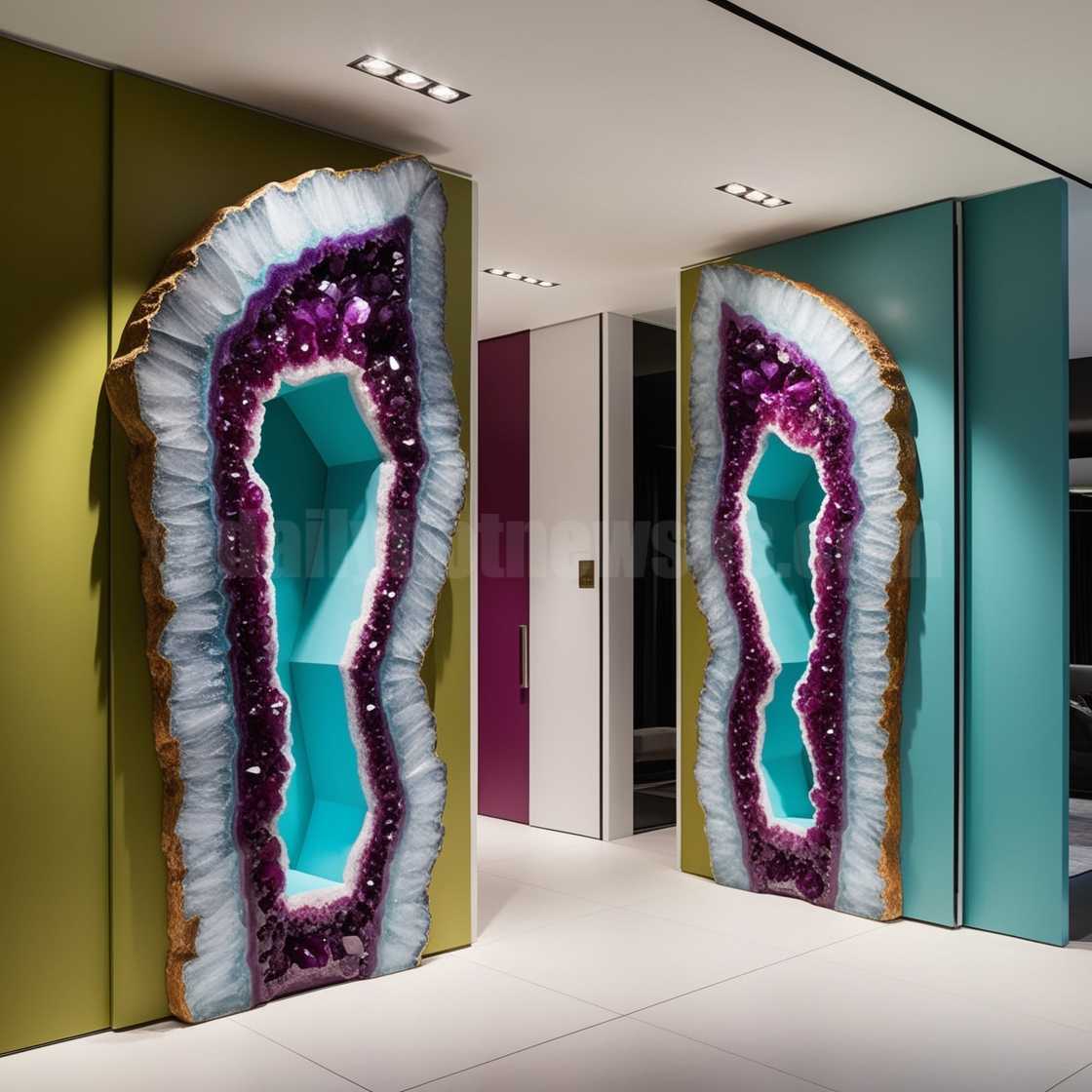 Giant Geode Doorway