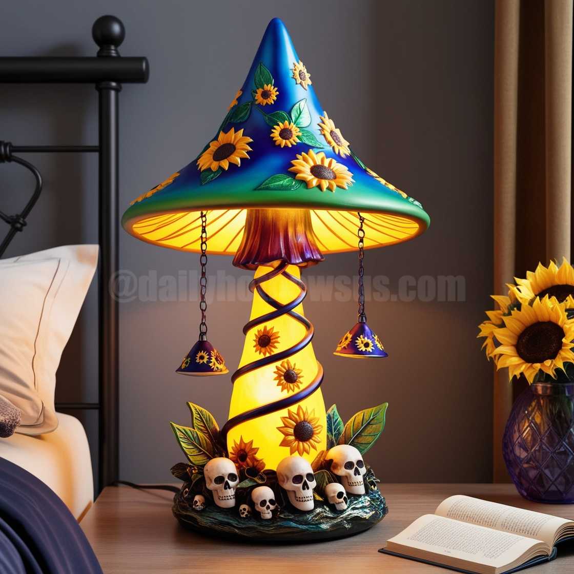 Sunflower Witch Lamp