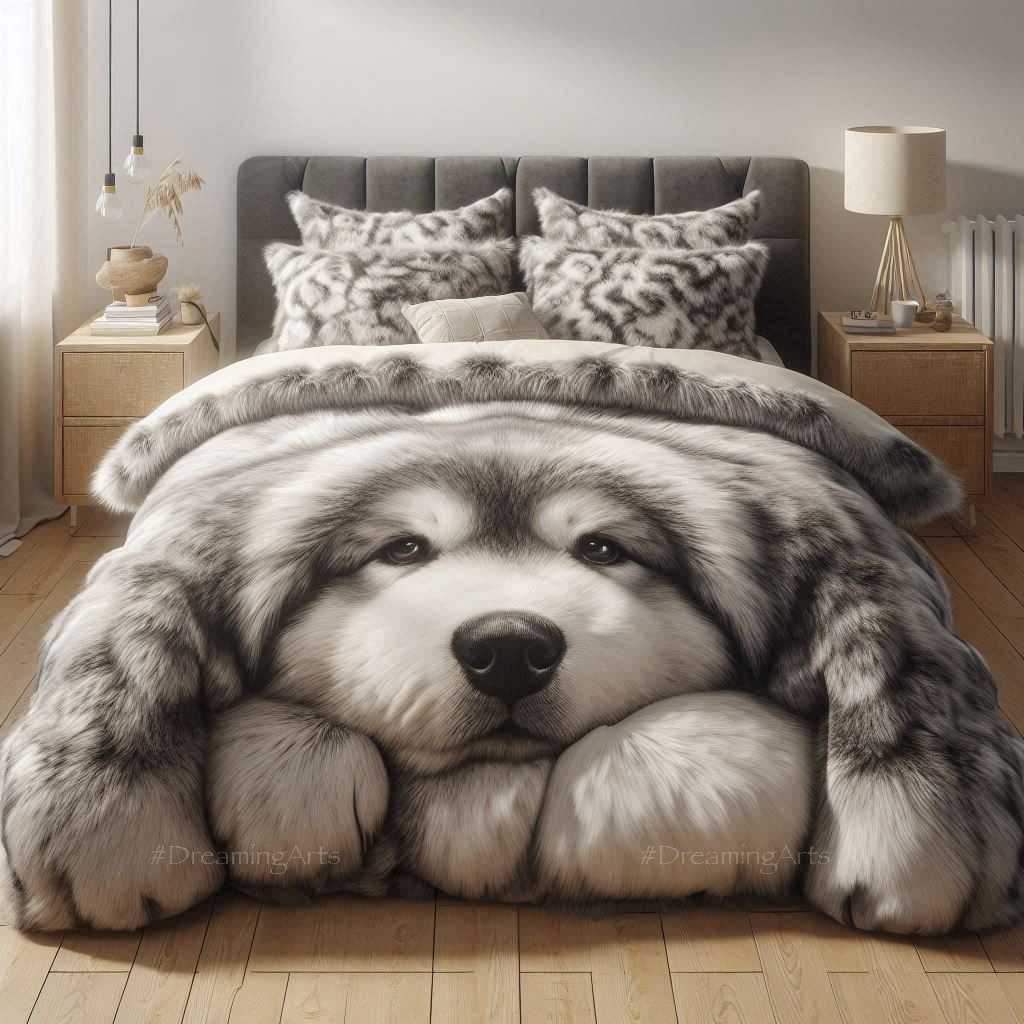 Animal-Themed Fur Blankets