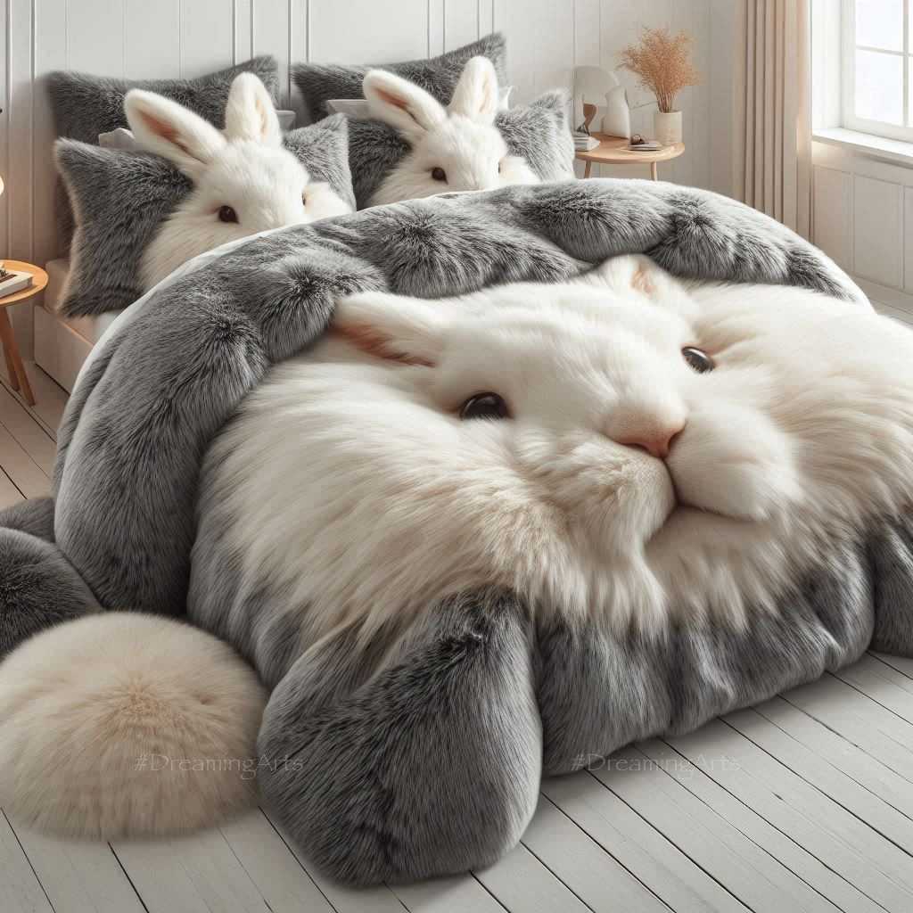 Animal Themed Fur Blanket