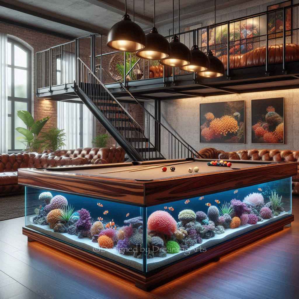 Aquarium Pool Table