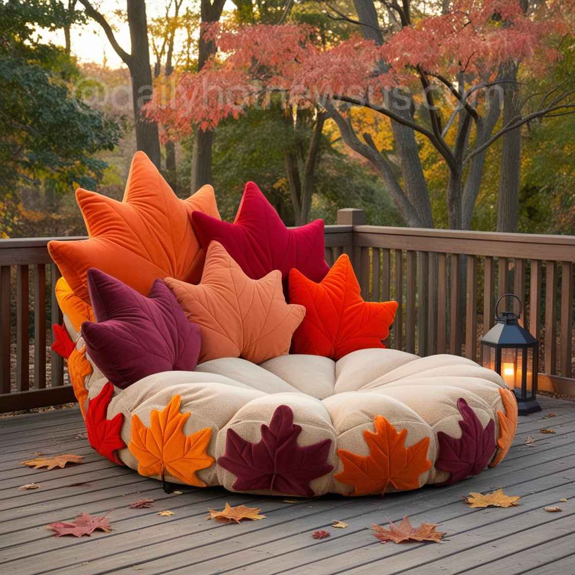 Autumn Leaf Porch Loungers