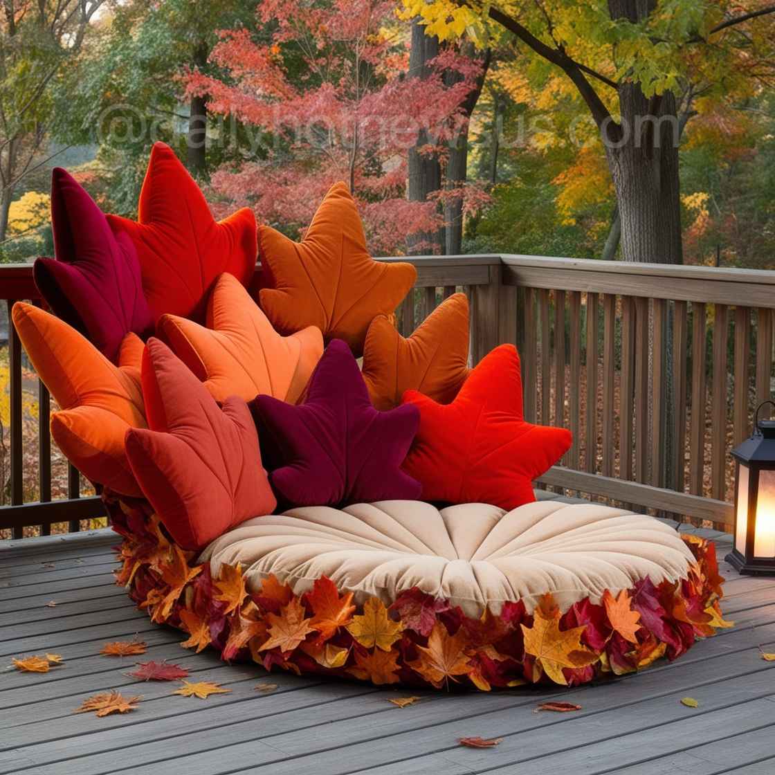 Autumn Leaf Porch Loungers