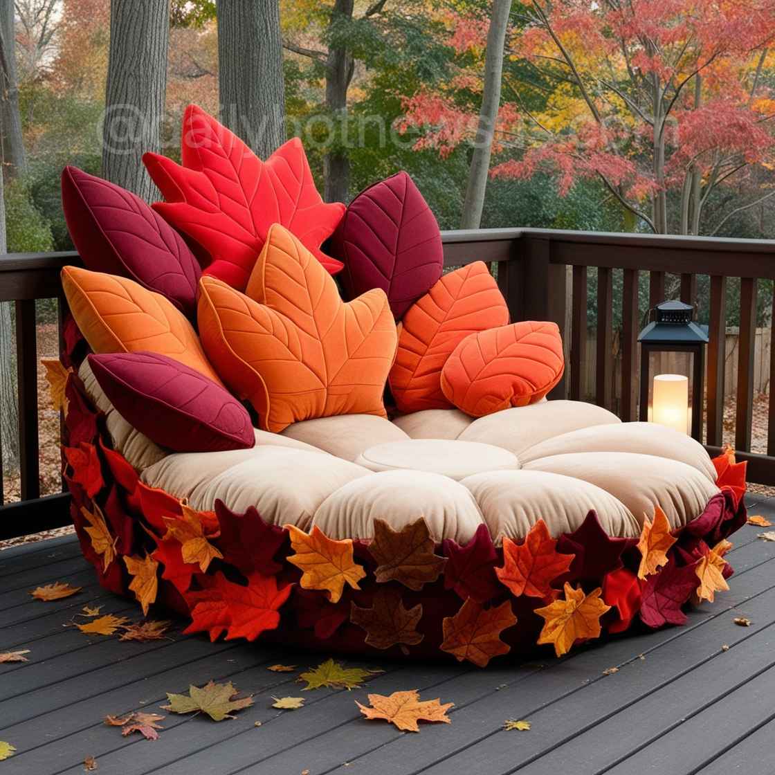 Autumn Leaf Porch Loungers