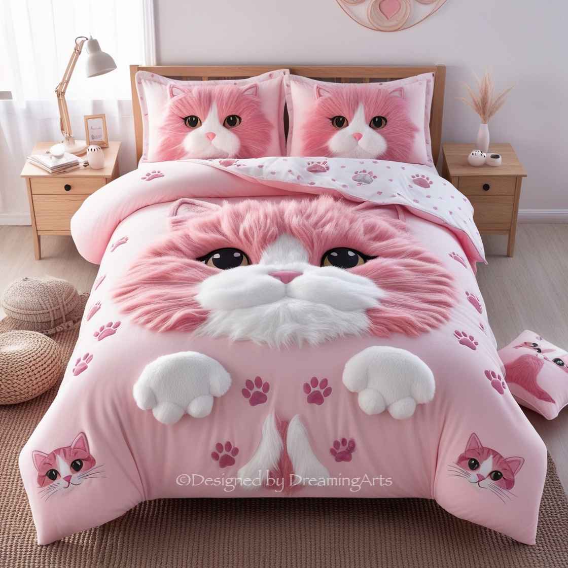 Bedcover Cat