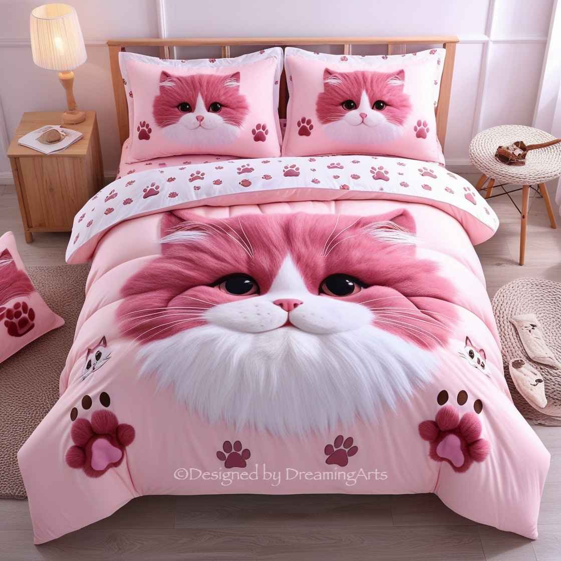 Bedcover Cat