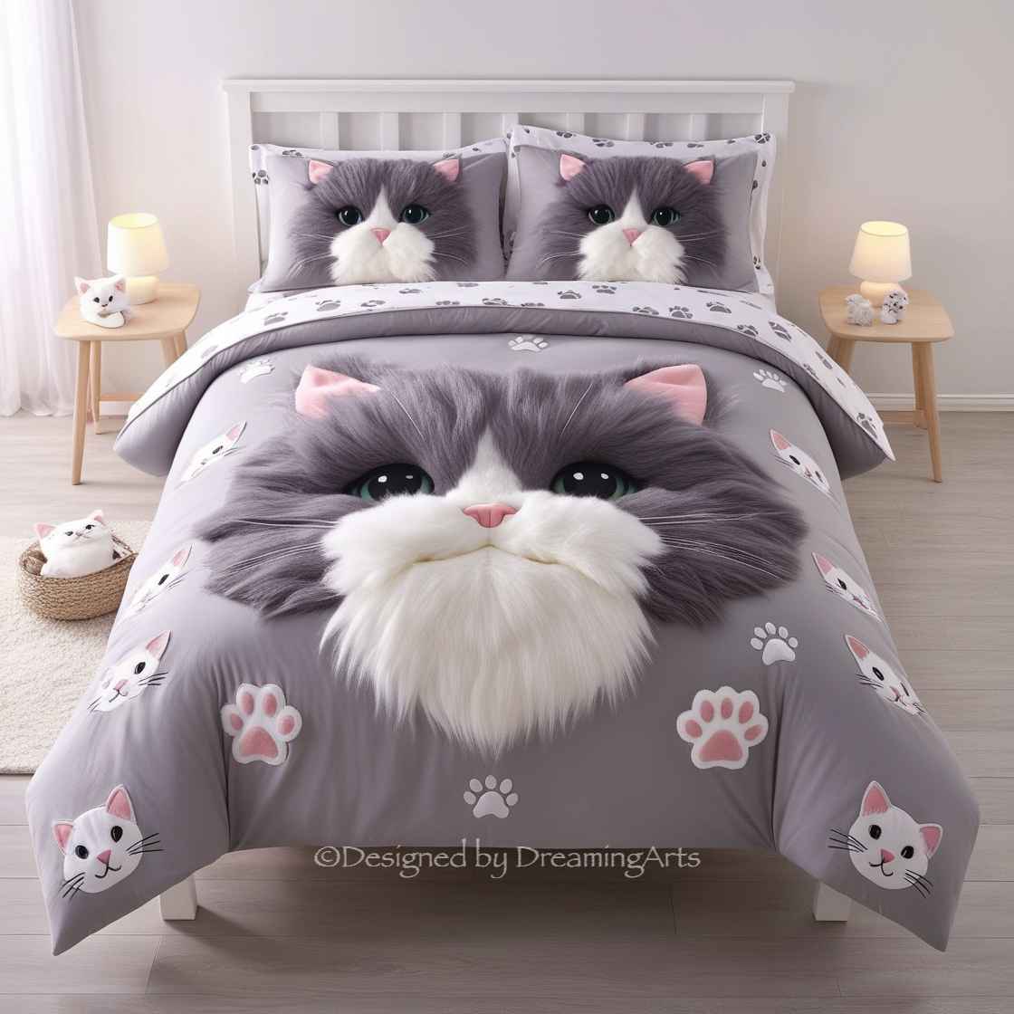 Bedcover Cat