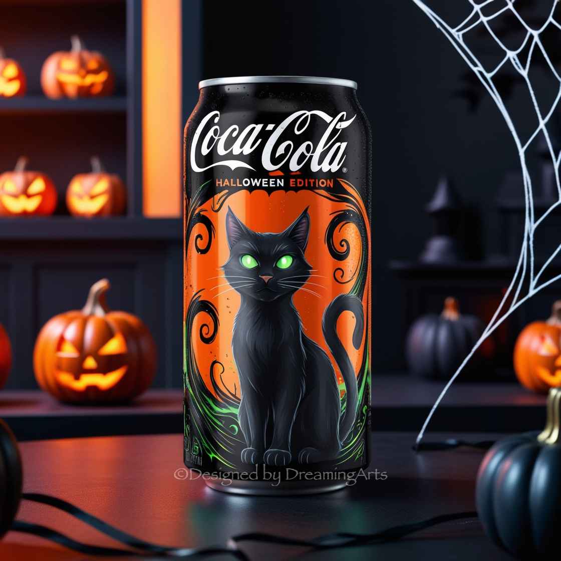 Black Cat Coca Cola