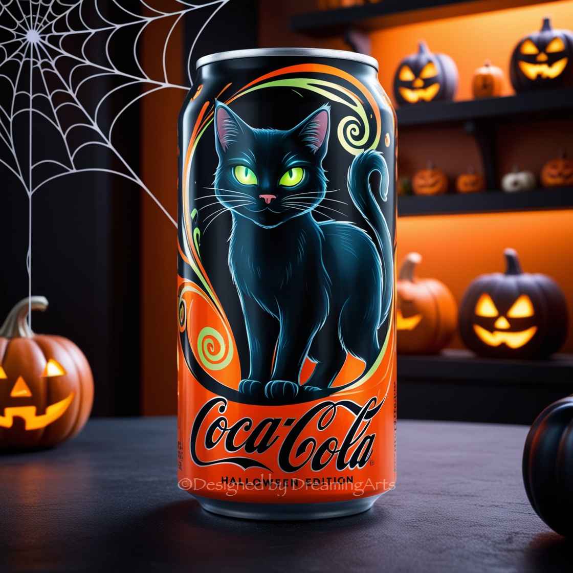 Black Cat Coca Cola