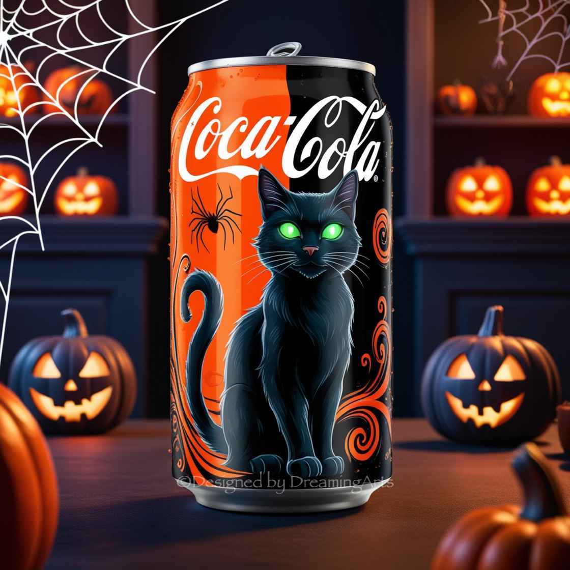 Black Cat Coca Cola