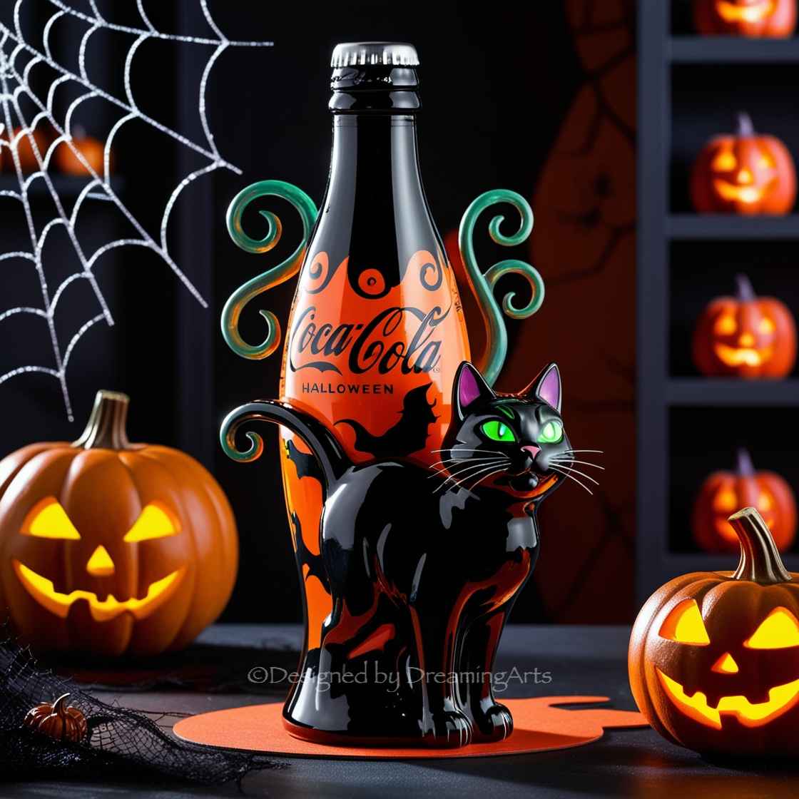 Black Cat Coca Cola