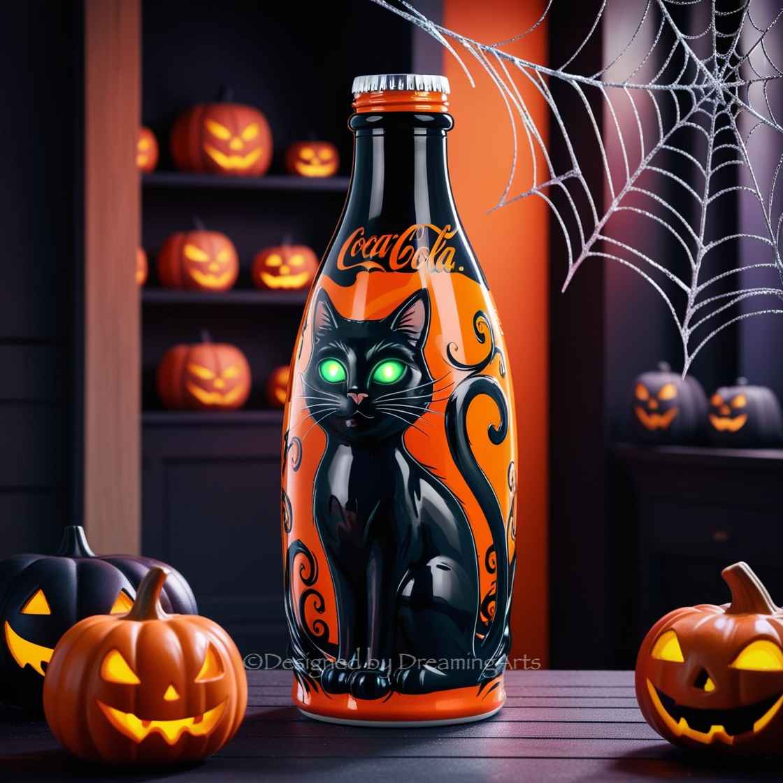 Black Cat Coca Cola