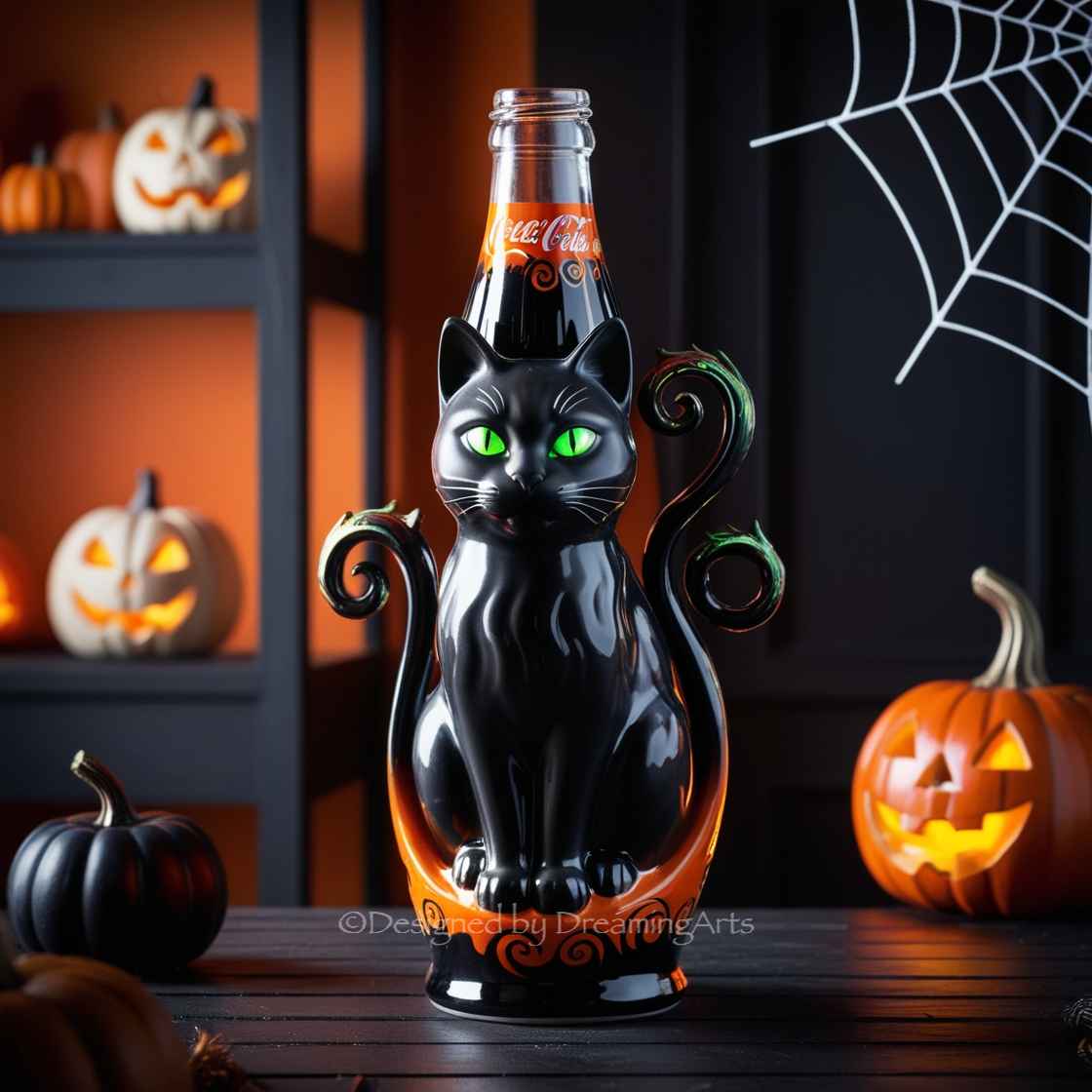 Black Cat Coca Cola