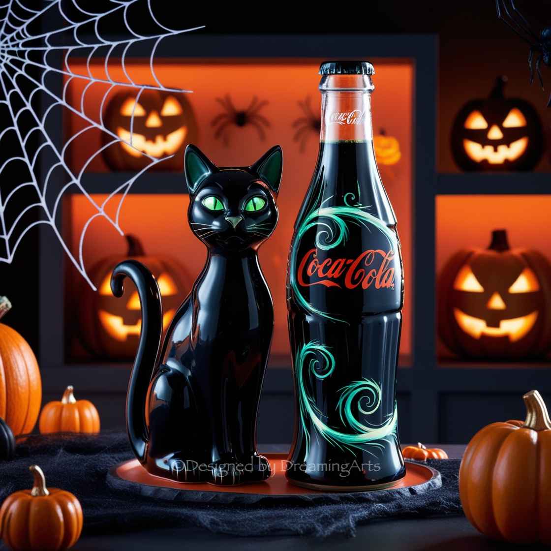 Black Cat Coca Cola