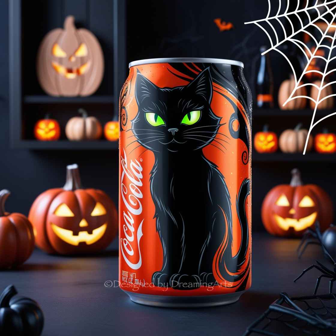 Black Cat Coca Cola