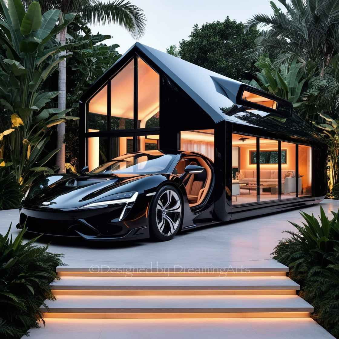 Car Shaped Villa