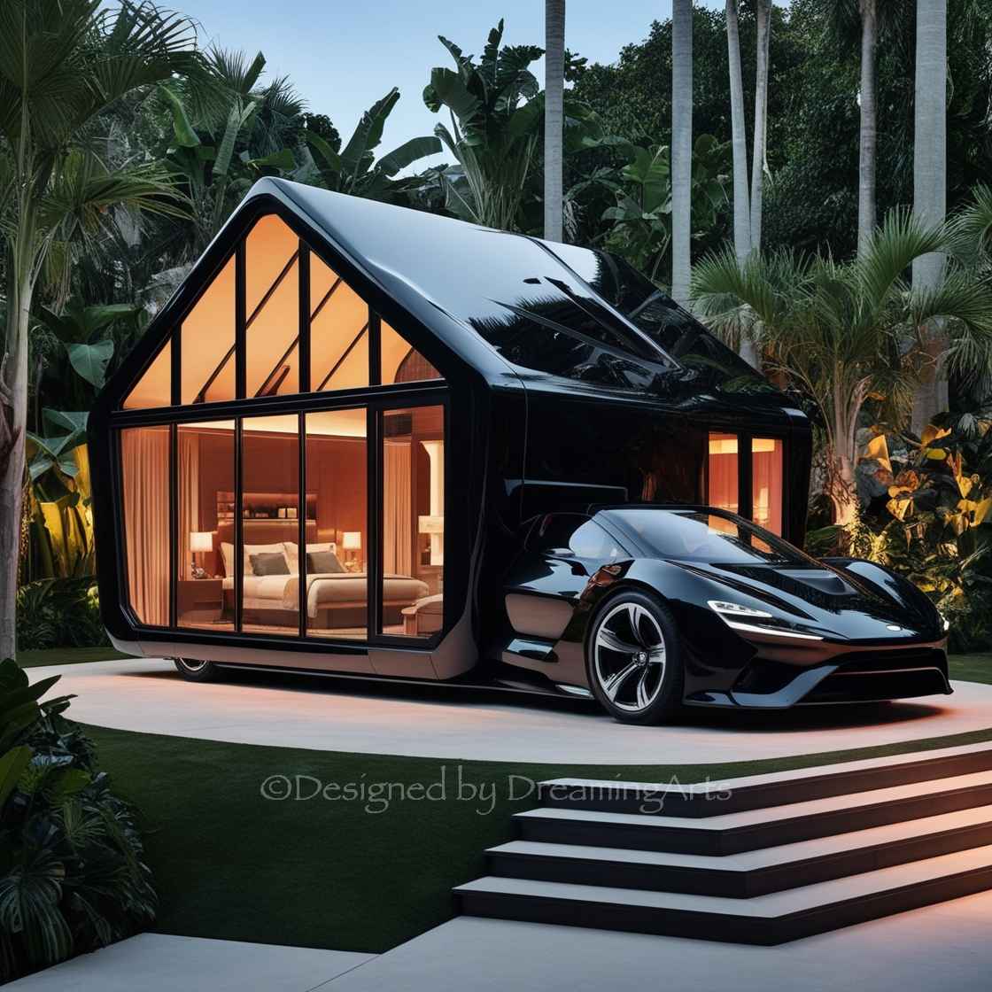 Car Shaped Villa