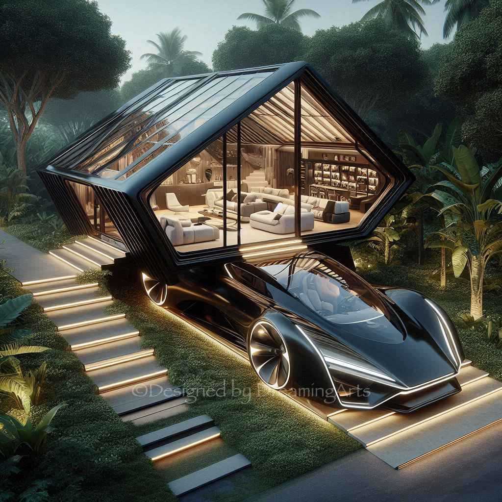 Car Shaped Villa