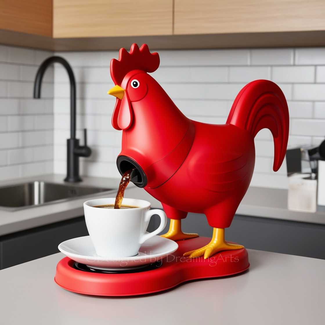 Chicken Coffee Machine