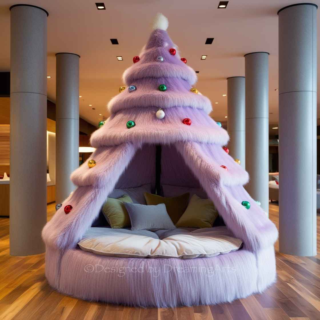 Christmas Tree Lounging Dens