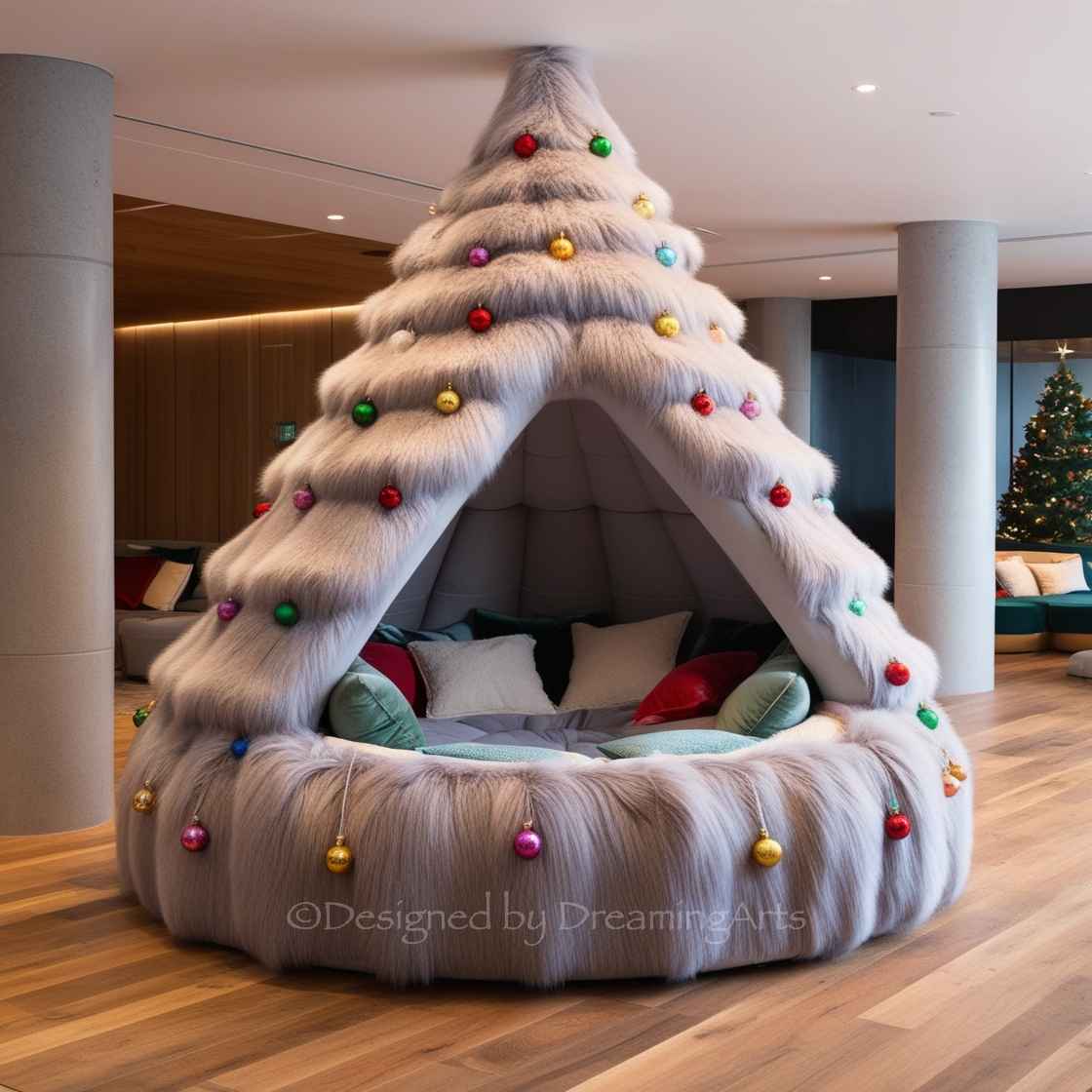 Christmas Tree Lounging Dens