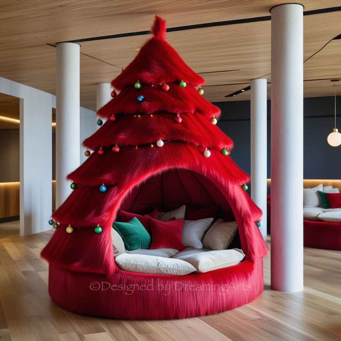 Christmas Tree Lounging Dens