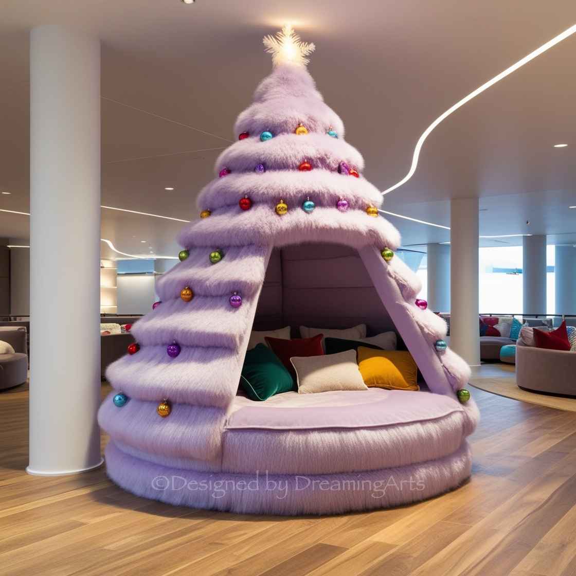 Christmas Tree Lounging Dens