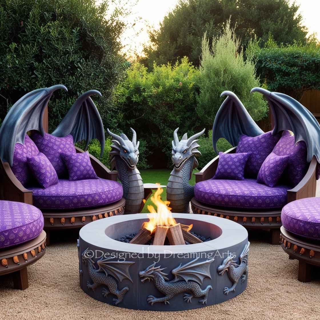 Dragon Fire Pit Patio Sets