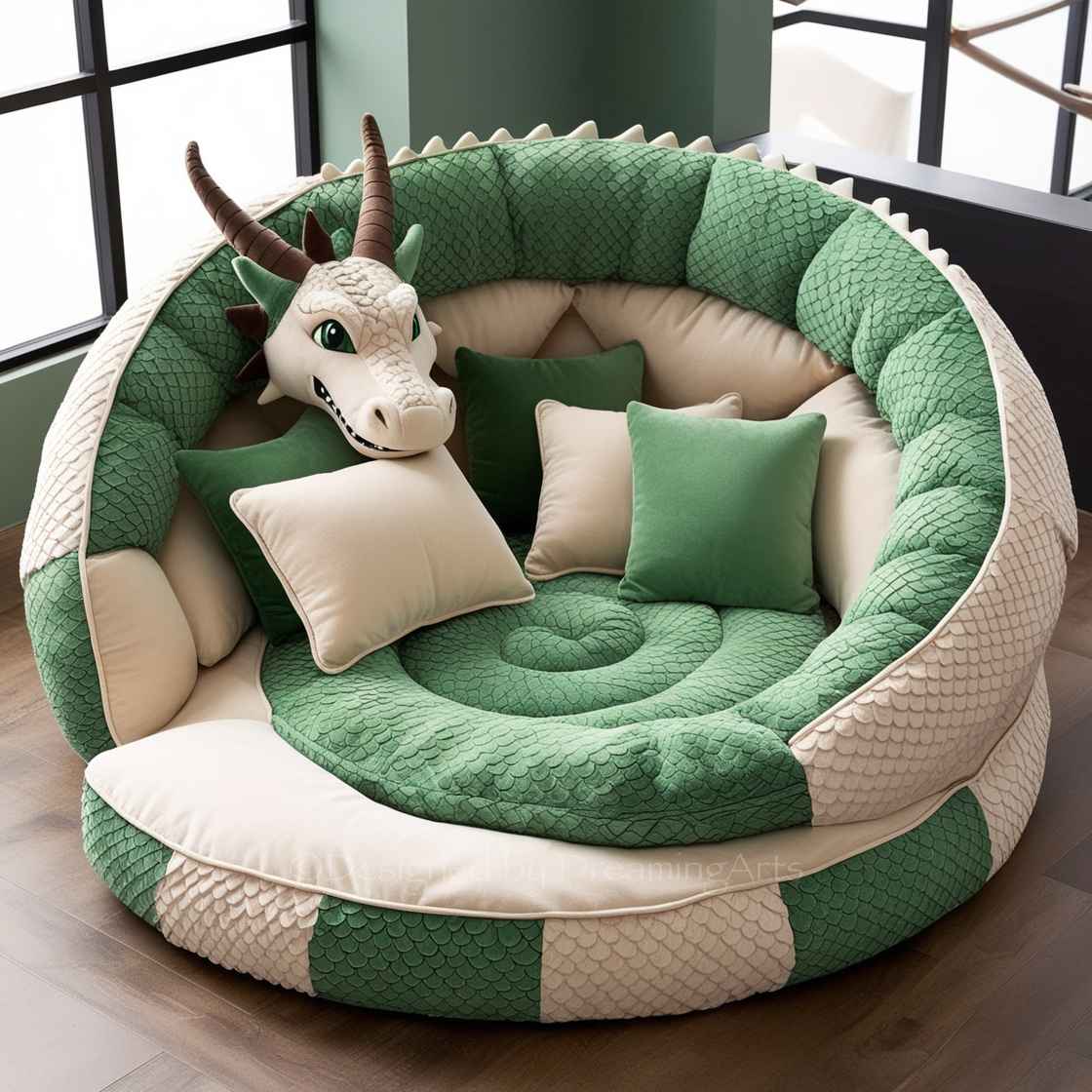 Dragon Shaped Lounger