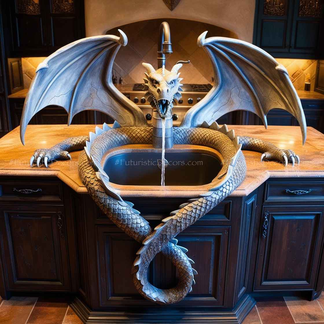 Dragon Kitchen Island