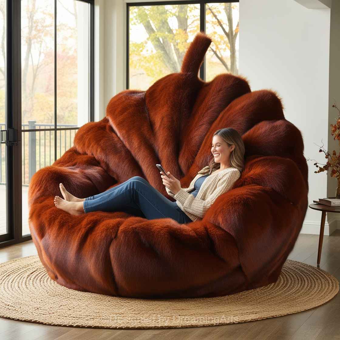 Fall Leaf Lounger