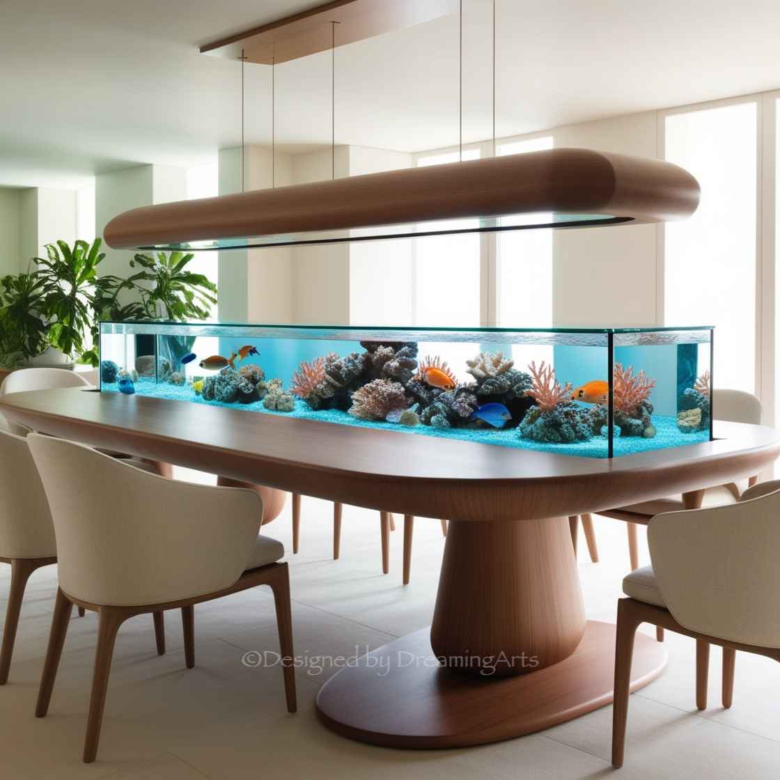 Aquarium Dining Table