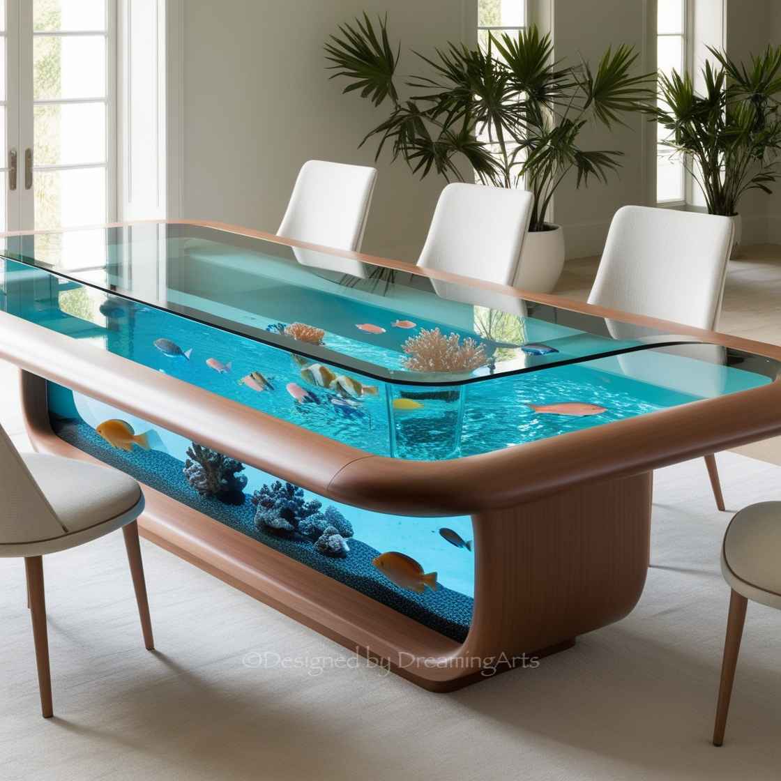 Aquarium Dining Table