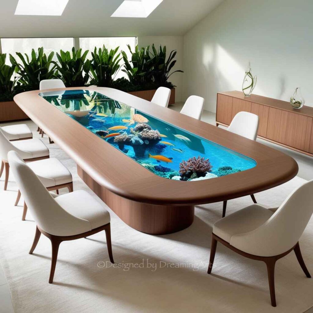 Aquarium Dining Table