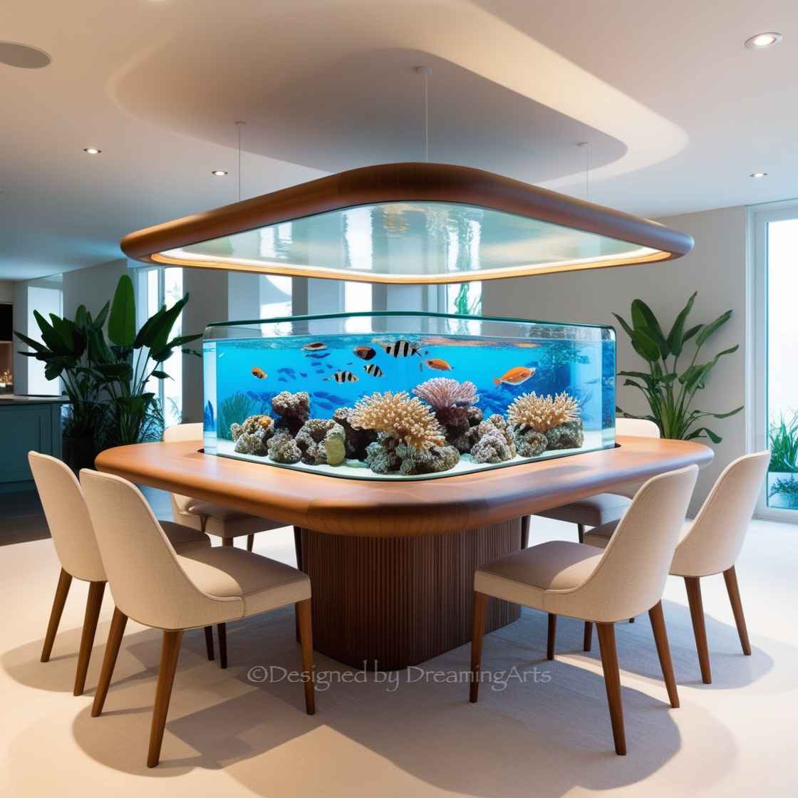 Aquarium Dining Table