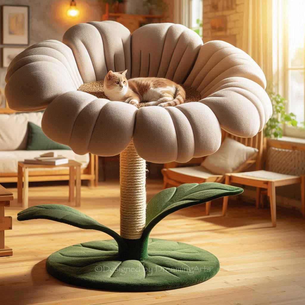 Flower Shaped Cat Tree