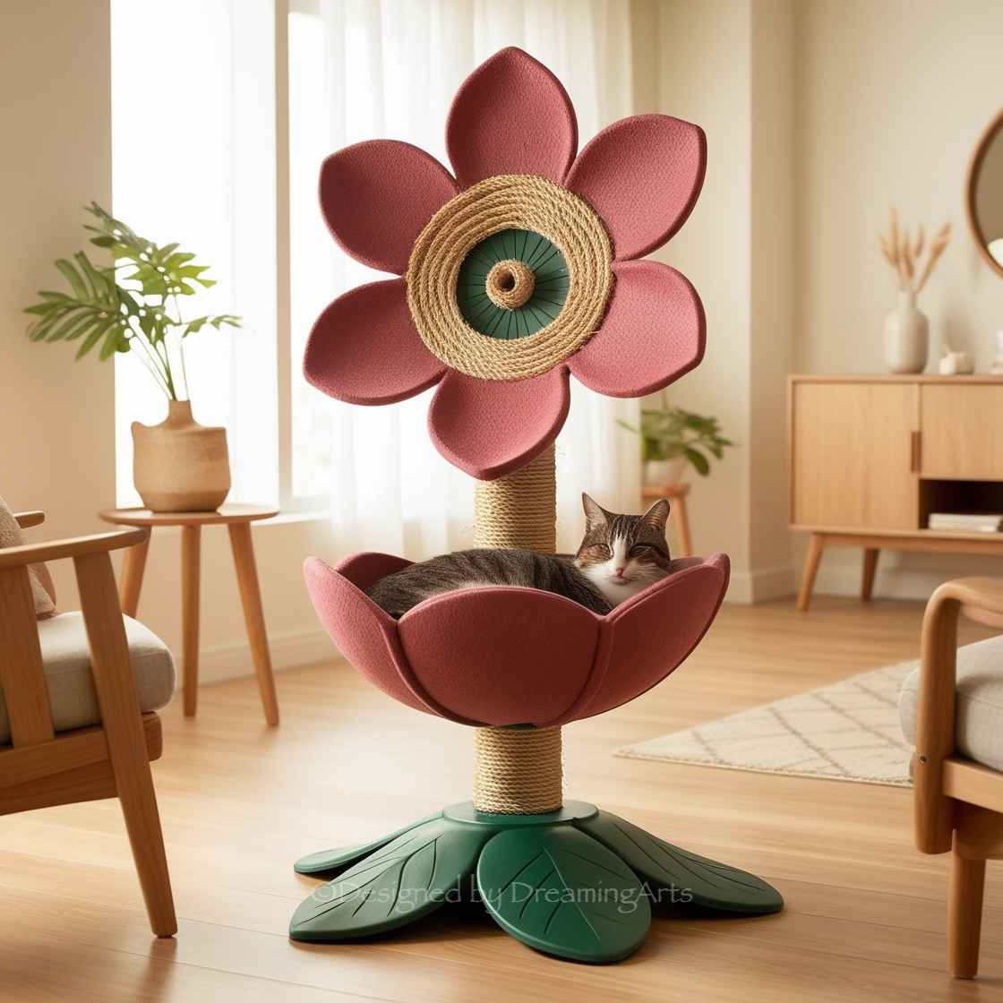 Flower Shaped Cat Tree