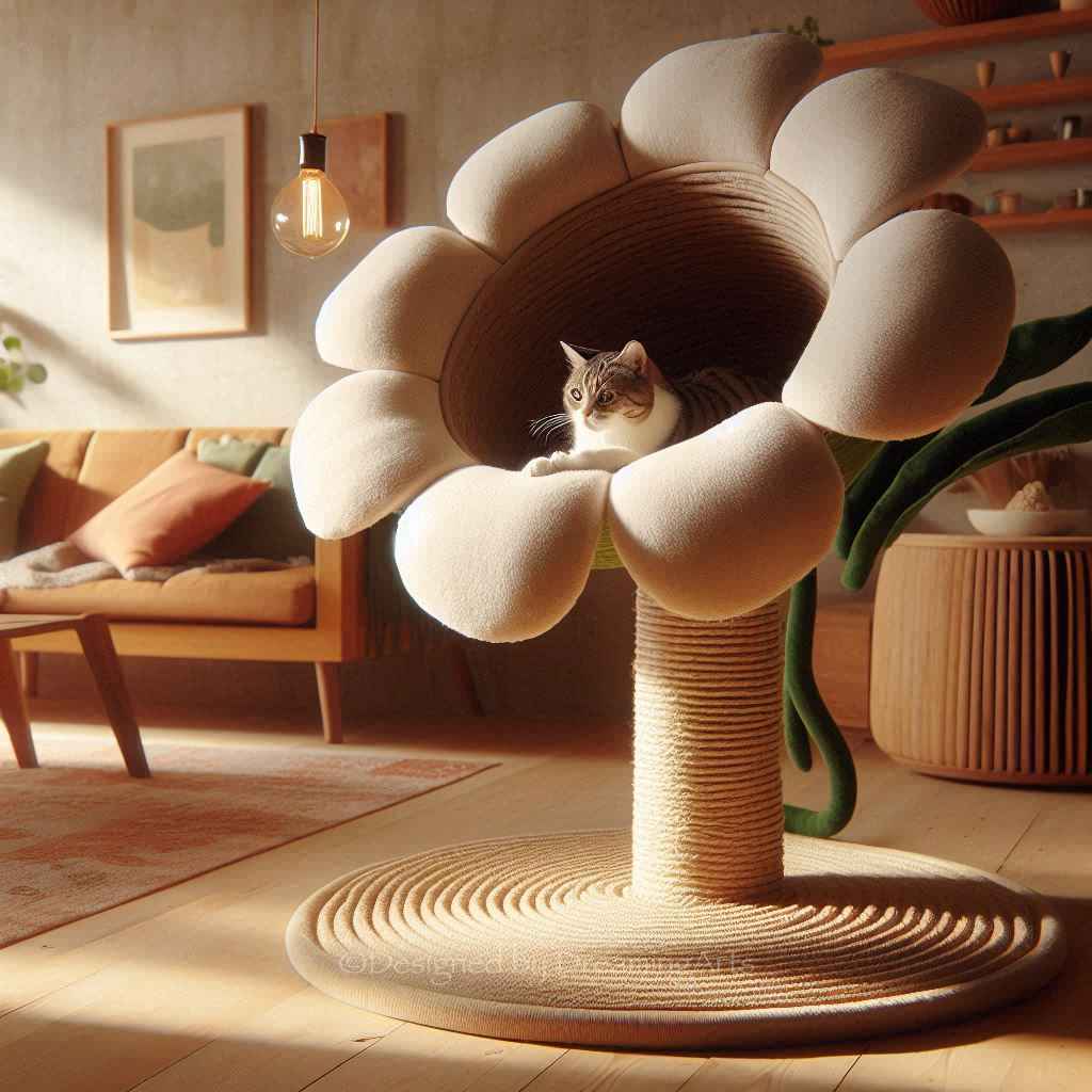 Flower Shaped Cat Tree