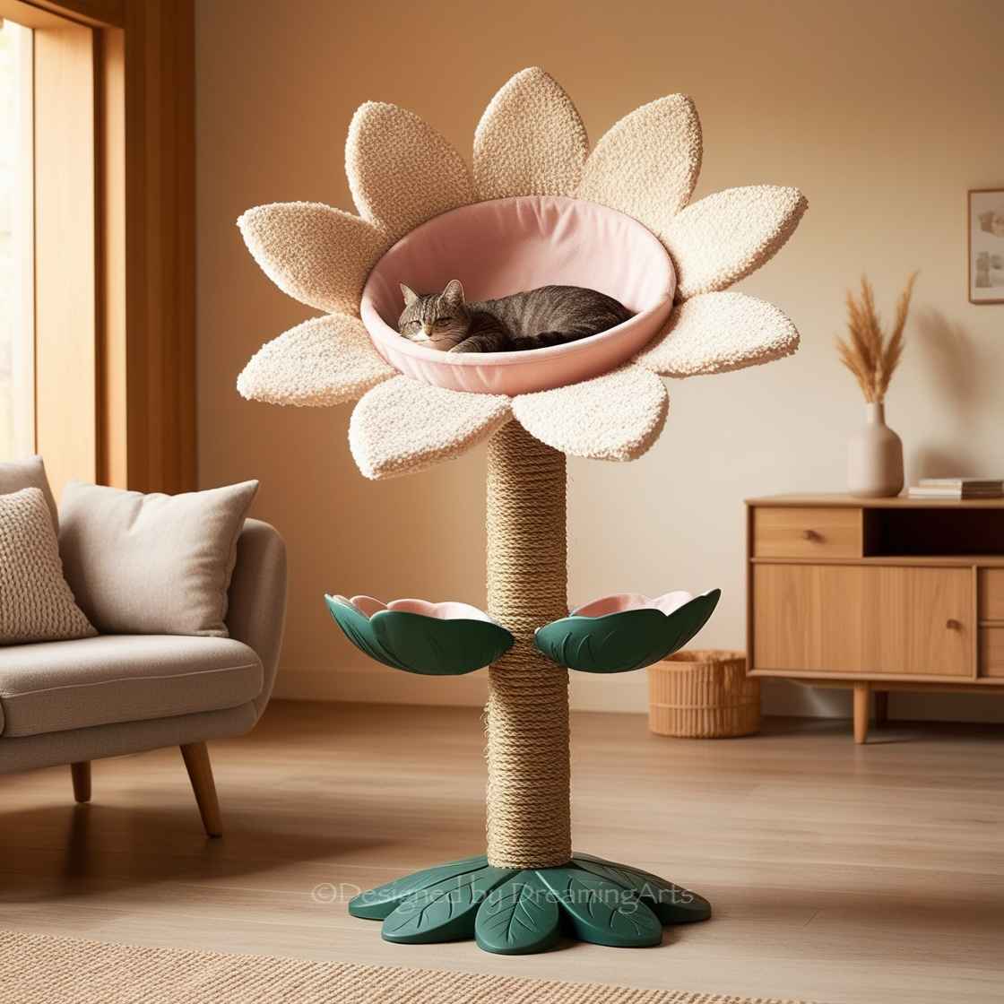 Flower Shaped Cat Tree