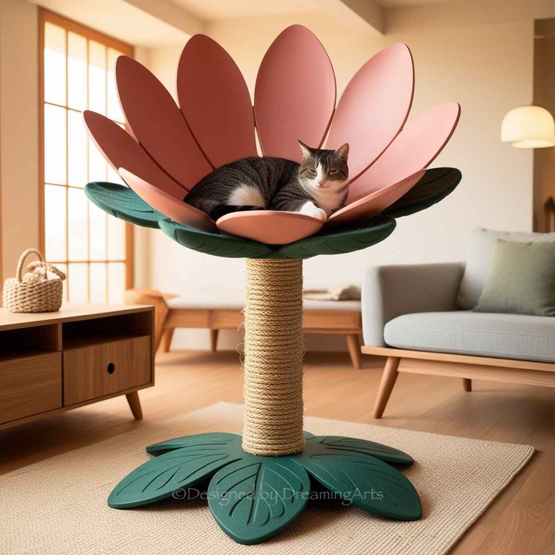 Flower Shaped Cat Tree