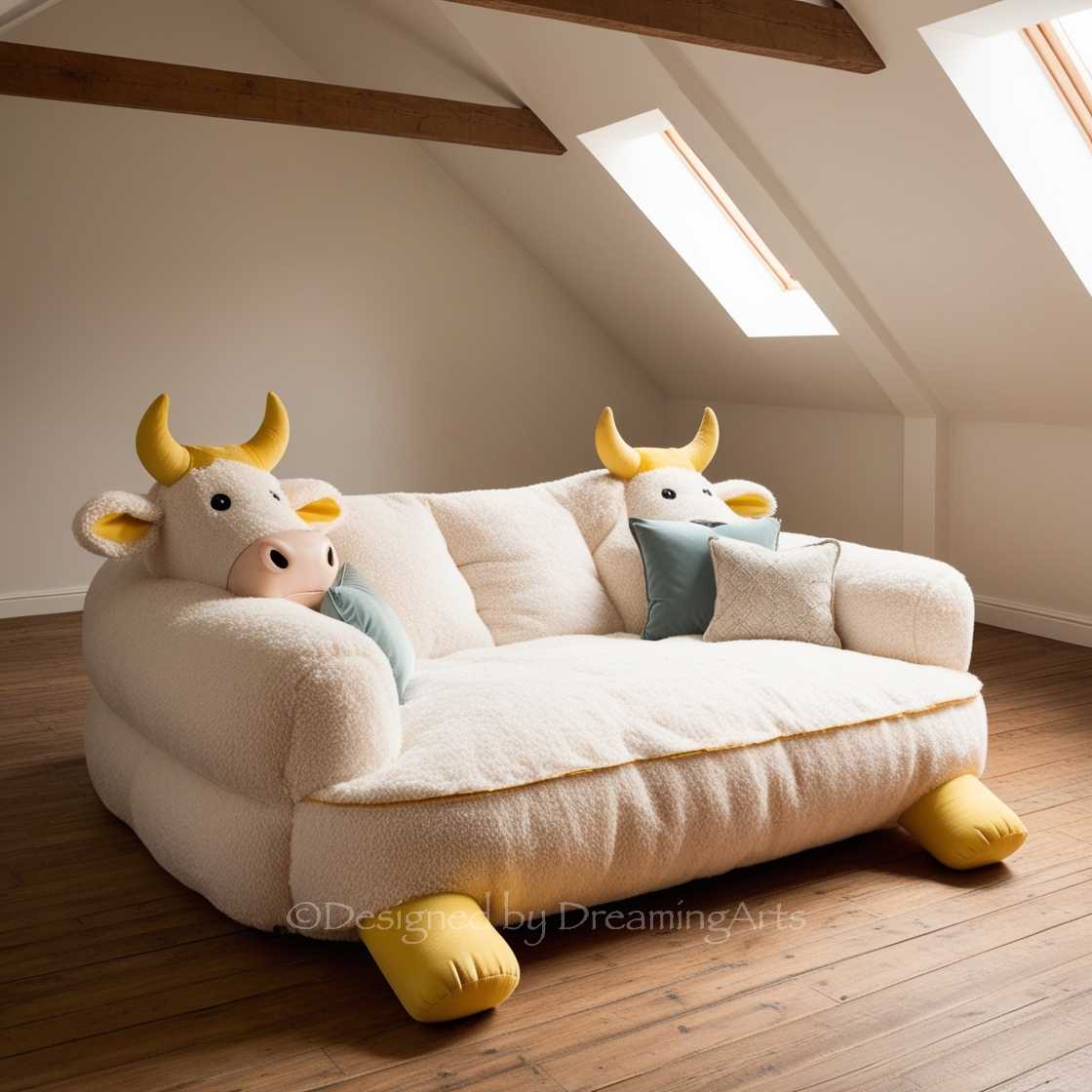 Giant Cow Lounger