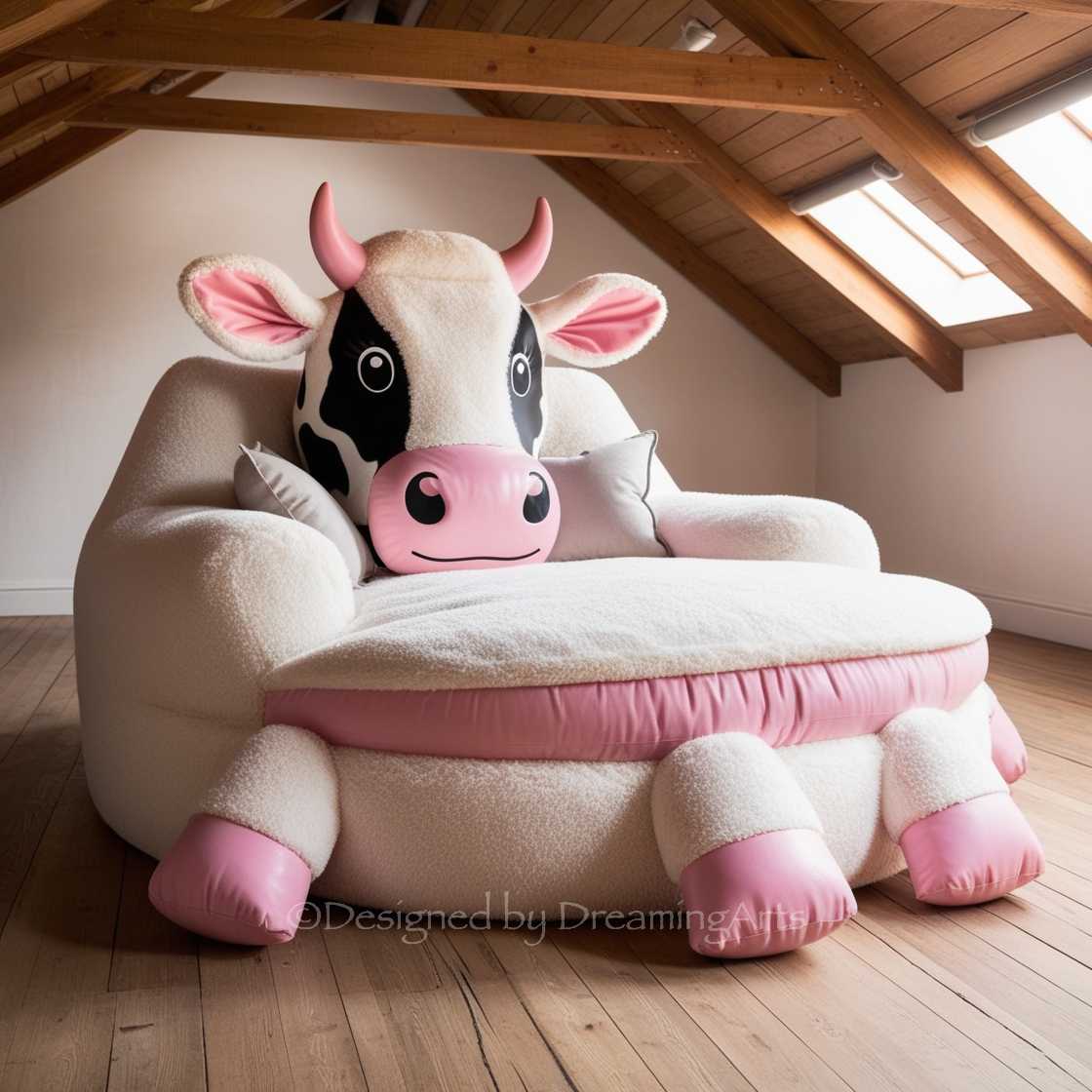 Giant Cow Lounger